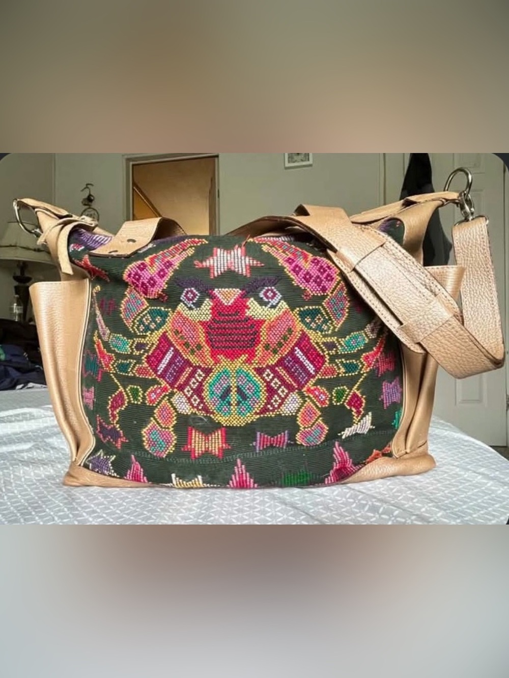 Huipil Crab Convertible Daybag